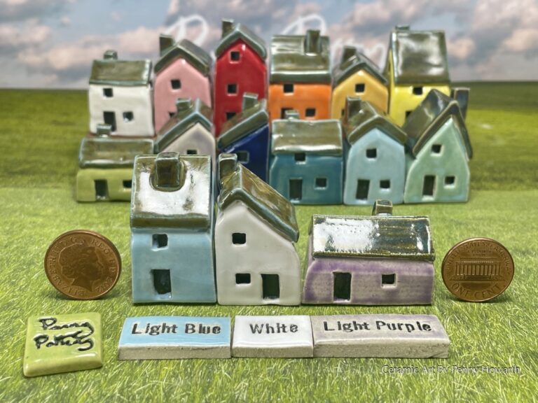 PennyPottery Classic Original Miniature Ceramic Houses. Pick & Mix Your ...